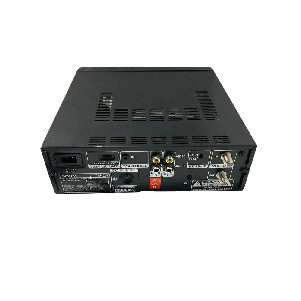 Sony EV-A50 Video8 8mm VCR Video Cassette Recorder PARTS ONLY w/Manual +Remote